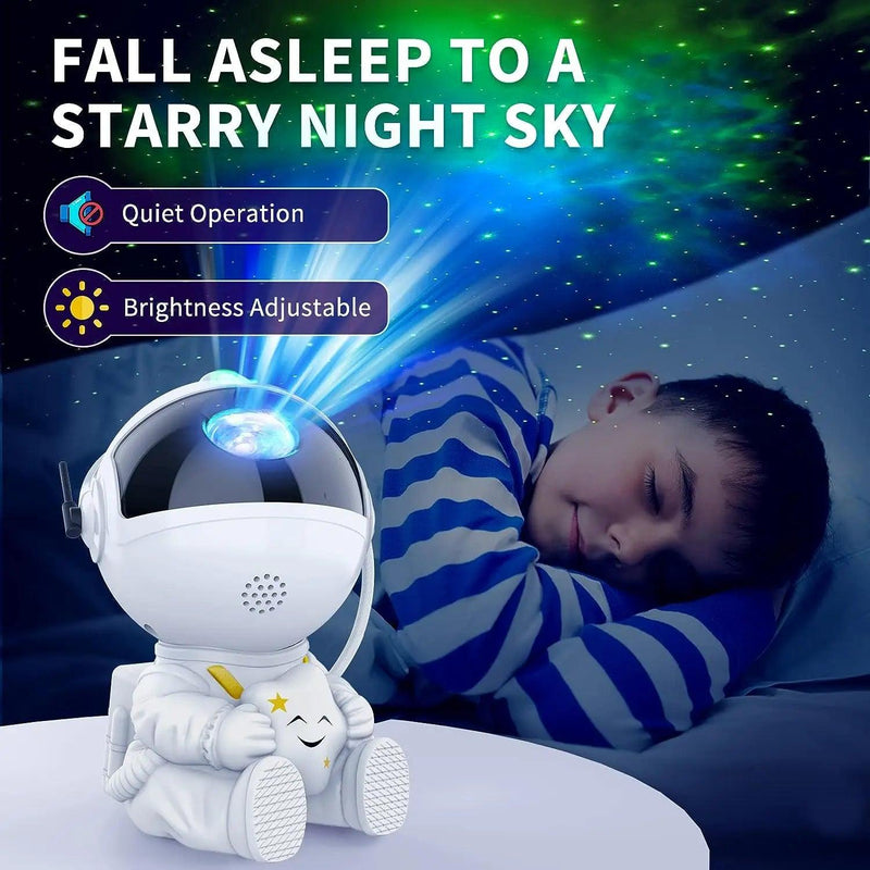Astro Nights - Astronauta Projetor de Estrelas e Galáxias